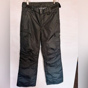 Kids Arctix Reinforced Black Snow Pants